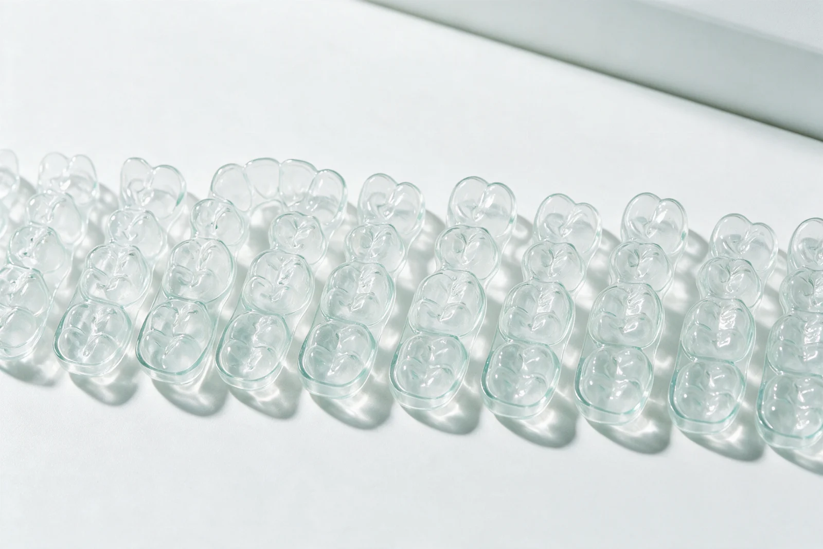 Серия индивидуални Invisalign алайнери